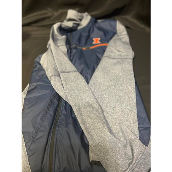 Vintage Nike Illinois Track Jacket- Size XXL - Picture 3 of 6